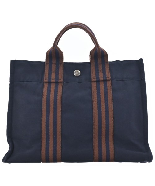 HERMES（エルメス）トートバッグ 紺 サイズ:- レディース/2200688688660