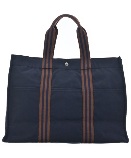 HERMES（エルメス）トートバッグ 紺 サイズ:- レディース/2200688688677