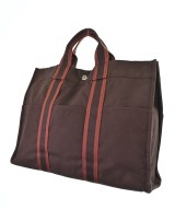 HERMES（エルメス）トートバッグ 茶 サイズ:MM レディース/2200688822651