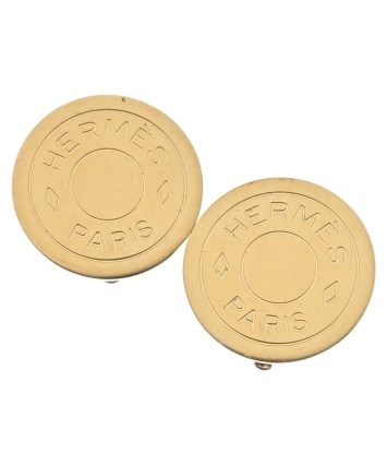 ◆純正品◆エルメス◆尾錠◆金色◆幅約１４mm◆F-S HERMES（エルメス）ピアス・イヤリング ゴールド サイズ:- レディース