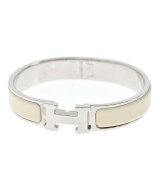 HERMES（エルメス）ブレスレット・バングル 白 サイズ:- レディース/2200688823573