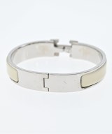 HERMES（エルメス）ブレスレット・バングル 白 サイズ:- レディース/2200688823573