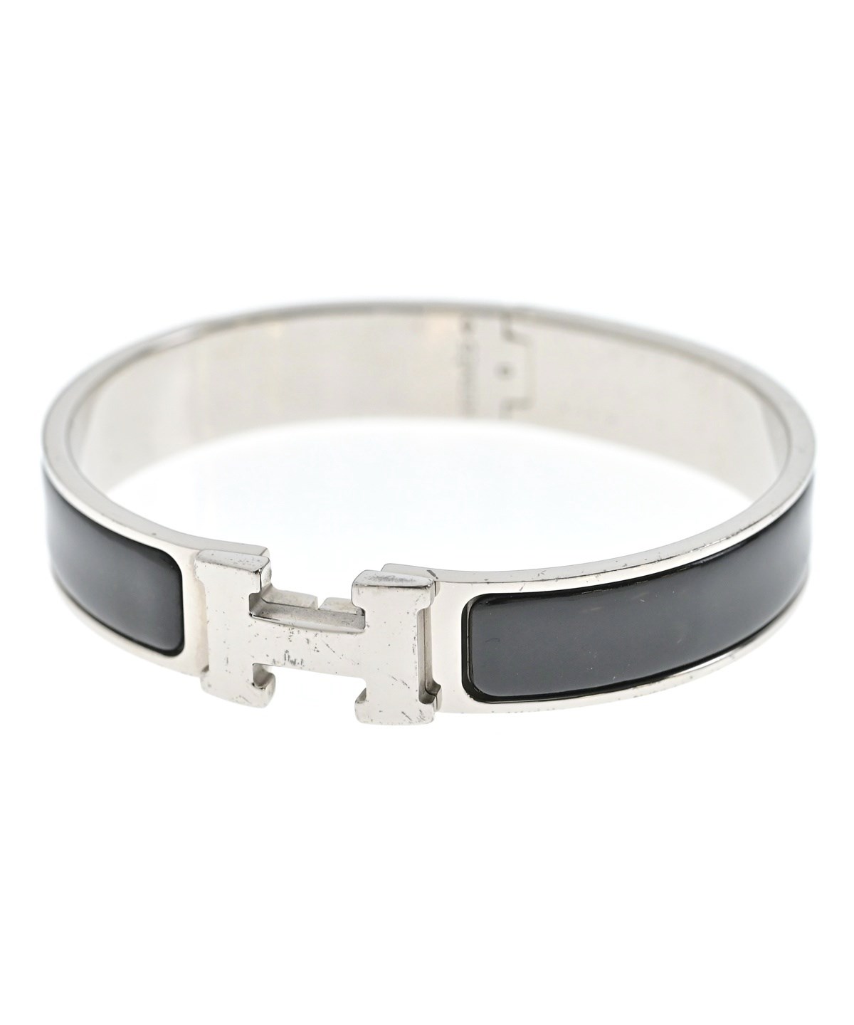 HERMES（エルメス）ブレスレット・バングル 黒 サイズ:- レディース
