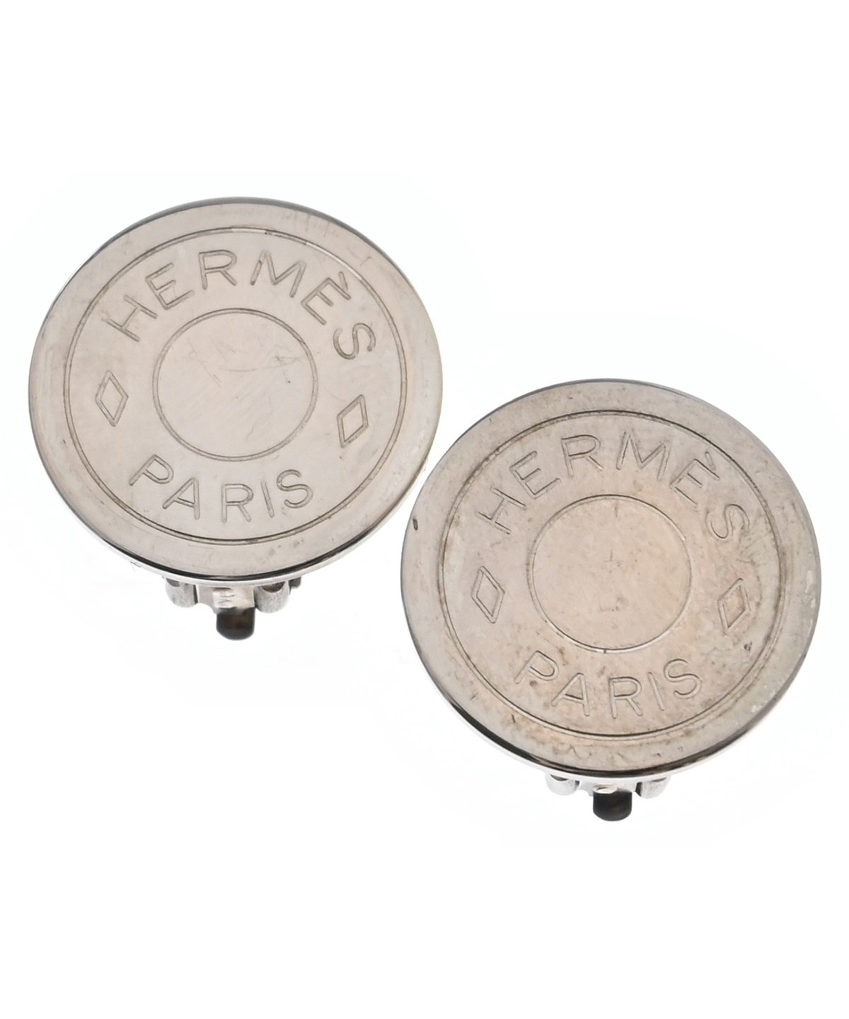 HERMES（エルメス）ピアス・イヤリング シルバー サイズ:- レディース