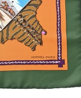 HERMES（エルメス）バンダナ・スカーフ オレンジ サイズ:90 レディース/2200688823757