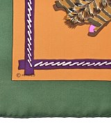 HERMES（エルメス）バンダナ・スカーフ オレンジ サイズ:90 レディース/2200688823757