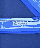 HERMES（エルメス）バンダナ・スカーフ 青 サイズ:90 レディース/2200688823788
