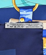 HERMES（エルメス）バンダナ・スカーフ 青 サイズ:90 レディース/2200688823788
