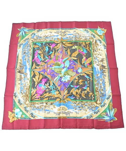 HERMES(エルメス)バンダナ・スカーフ ピンク サイズ:90/2200688823832