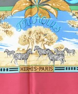 HERMES（エルメス）バンダナ・スカーフ ピンク サイズ:90 レディース/2200688823832
