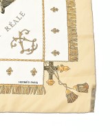 HERMES（エルメス）バンダナ・スカーフ ベージュ サイズ:90 レディース/2200688823924