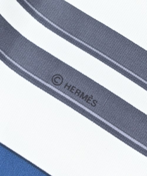 HERMES（エルメス）バンダナ・スカーフ 白 サイズ:90 レディース/2200688823948