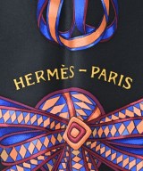 HERMES（エルメス）バンダナ・スカーフ 黒 サイズ:90 レディース/2200688823993