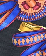 HERMES（エルメス）バンダナ・スカーフ 黒 サイズ:90 レディース/2200688823993