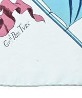 HERMES（エルメス）バンダナ・スカーフ 青 サイズ:90 レディース/2200688824051