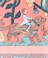 HERMES（エルメス）バンダナ・スカーフ ピンク サイズ:90 レディース/2200688824099