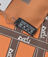 HERMES（エルメス）バンダナ・スカーフ オレンジ サイズ:45 レディース/2200688824112