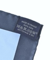 HERMES（エルメス）バンダナ・スカーフ 青 サイズ:45 レディース/2200689541100