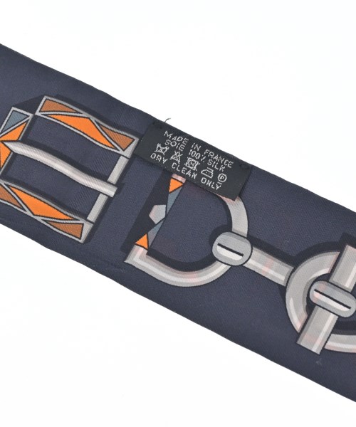 HERMES（エルメス）バンダナ・スカーフ 紺 サイズ:- レディース/2200688506247