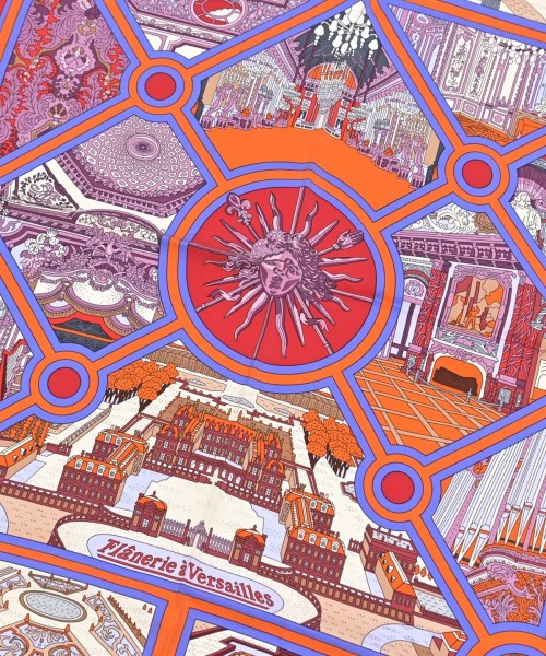 HERMES（エルメス）バンダナ・スカーフ オレンジ サイズ:90 レディース/2200691376073