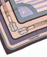 HERMES（エルメス）バンダナ・スカーフ 紫 サイズ:70 レディース/2200691376134