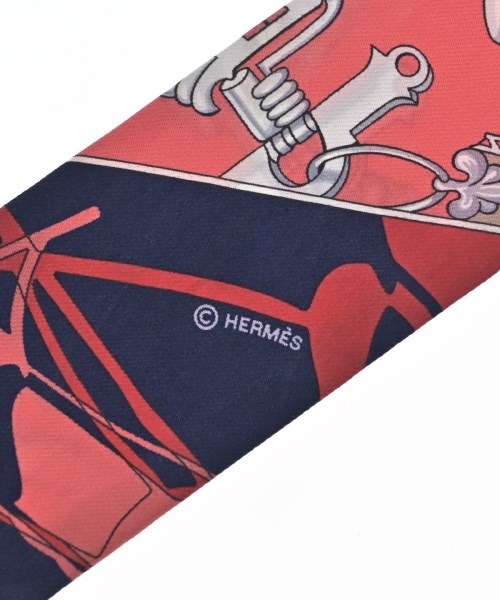 HERMES（エルメス）バンダナ・スカーフ 赤 サイズ:- レディース/2200691376141