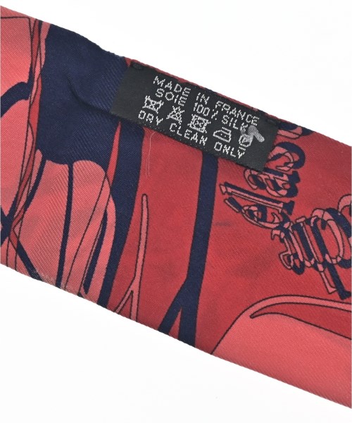 HERMES（エルメス）バンダナ・スカーフ 赤 サイズ:- レディース/2200691376141