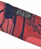 HERMES（エルメス）バンダナ・スカーフ 赤 サイズ:- レディース/2200691376141