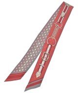 HERMES（エルメス）バンダナ・スカーフ オレンジ サイズ:- レディース/2200691376158
