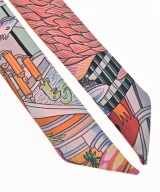 HERMES（エルメス）バンダナ・スカーフ オレンジ サイズ:- レディース/2200691376165
