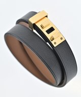 HERMES（エルメス）ブレスレット・バングル 黒 サイズ:- レディース/2200691376172