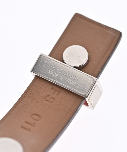 HERMES（エルメス）ブレスレット・バングル 赤 サイズ:- レディース/2200691376189