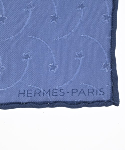 HERMES（エルメス）バンダナ・スカーフ 青 サイズ:- レディース/2200691702070