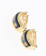 HERMES（エルメス）ピアス・イヤリング 紺 サイズ:- レディース/2200692161050