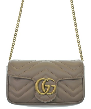 GUCCI（グッチ）ショルダーバッグ ベージュ サイズ:- レディース