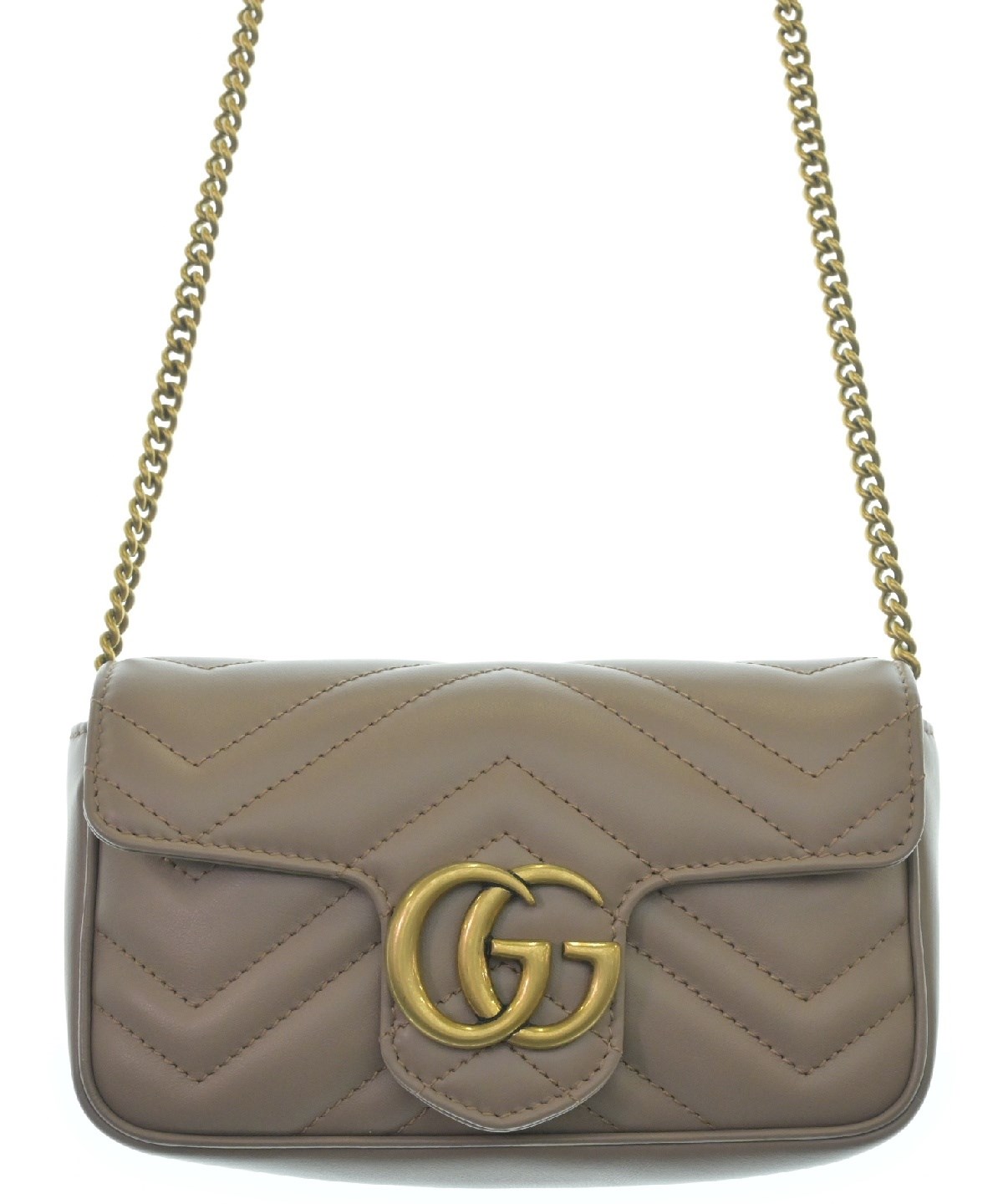 GUCCI（グッチ）ショルダーバッグ ベージュ サイズ:- レディース