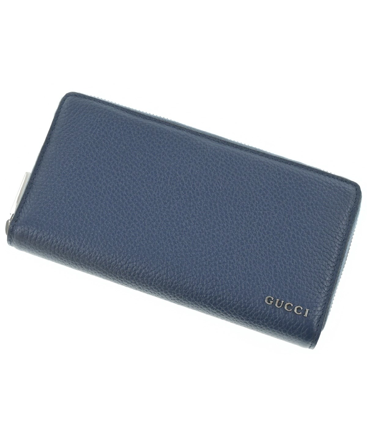 GUCCI グッチ 財布・コインケース 青系(総柄) - 4500425Y0143 グッチマイクログッチシマ 小銭入れ 青 ユニセックス レザー