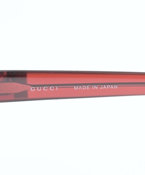 GUCCI（グッチ）メガネ 赤 サイズ:- レディース/2200633437176