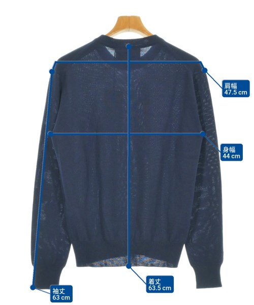 GUCCI（グッチ）ニット・セーター 紺 サイズ:S メンズ/2200637711029