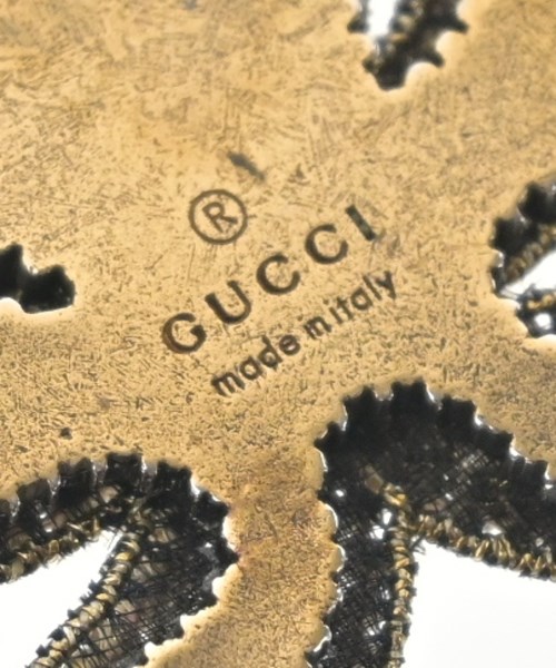 GUCCI（グッチ）ブローチ・コサージュ ゴールド サイズ:- レディース/2200638025200