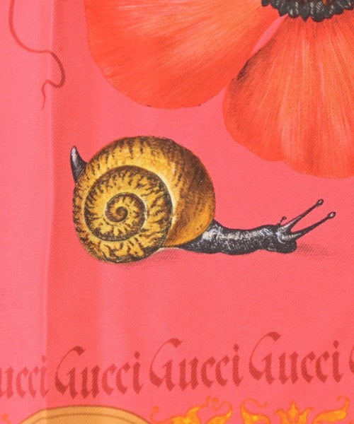 GUCCI（グッチ）バンダナ・スカーフ ピンク サイズ:- レディース/2200639139111