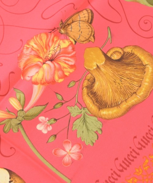 GUCCI（グッチ）バンダナ・スカーフ ピンク サイズ:- レディース/2200639139111