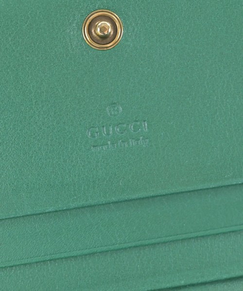 GUCCI（グッチ）財布・コインケース 緑 サイズ:- レディース/2200639229010