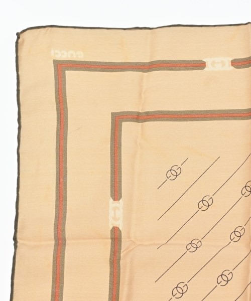 GUCCI（グッチ）バンダナ・スカーフ ベージュ サイズ:- レディース/2200640002015