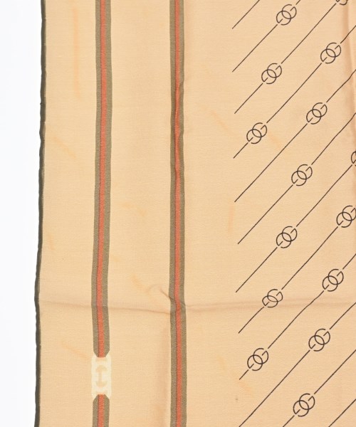 GUCCI（グッチ）バンダナ・スカーフ ベージュ サイズ:- レディース/2200640002015