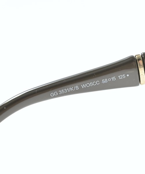 GUCCI（グッチ）サングラス 茶 サイズ:- レディース/2200640792046