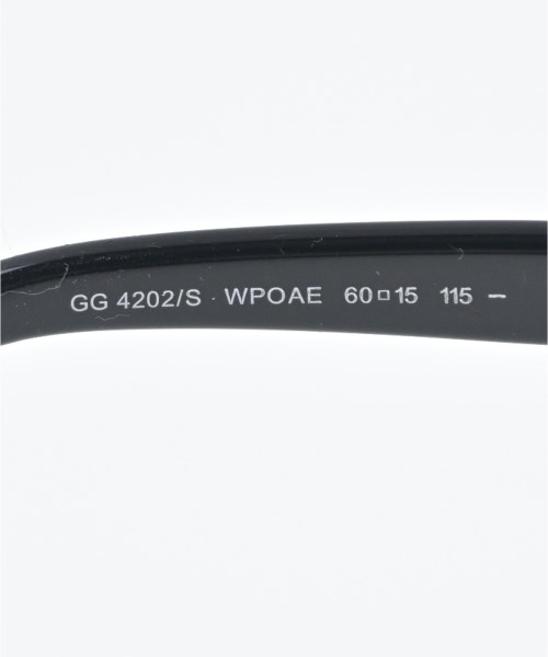 GUCCI（グッチ）サングラス 黒 サイズ:- レディース/2200640792060