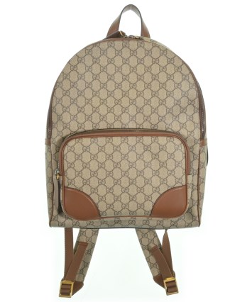 GUCCI（グッチ）バックパック・リュック ベージュ サイズ:- レディース
