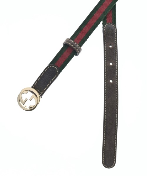GUCCI（グッチ）ベルト 緑 サイズ:80 レディース/2200643507043
