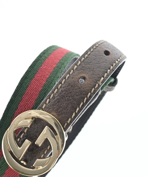 GUCCI（グッチ）ベルト 緑 サイズ:80 レディース/2200643507043